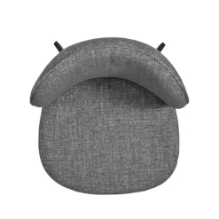 Set di 2 sedie da pranzo girevoli (seduta 51 cm) Spina Grigio