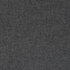 Set di 2 sedie da pranzo in tessuto (seduta 47 cm) Juno Grigio scuro