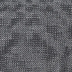 Set di 2 sedie da pranzo in tessuto (seduta 49 cm) Orka Grigio scuro