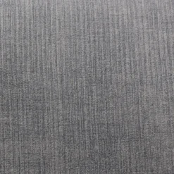 Set di 2 sedie da pranzo in velluto a coste (seduta 49 cm) Orka Grigio chiaro