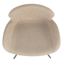 Set di 2 sedie per isola centrale con schienale (Altezza seduta 65cm) Pema Grigio chiaro