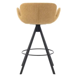 Set di 2 sedie per isola centrale con schienale (seduta 65cm) Pema Miele
