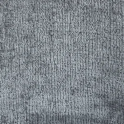 Set di 2 sedie per isola centrale con schienale in tessuto chenille (seduta 65cm) Zola Grigio