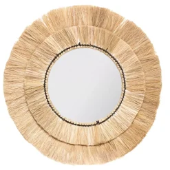 Set di 3 specchi (D20-30-40 cm) Alba Naturale