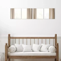 Set di 4 specchi Quadrati Grande modello