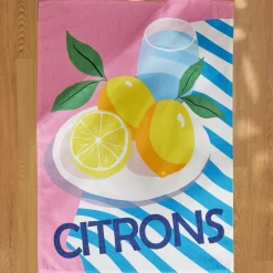Outlet Set di 3 strofinacci in cotone (50 x 70 cm) Tuttifrutti Accessori Cucina