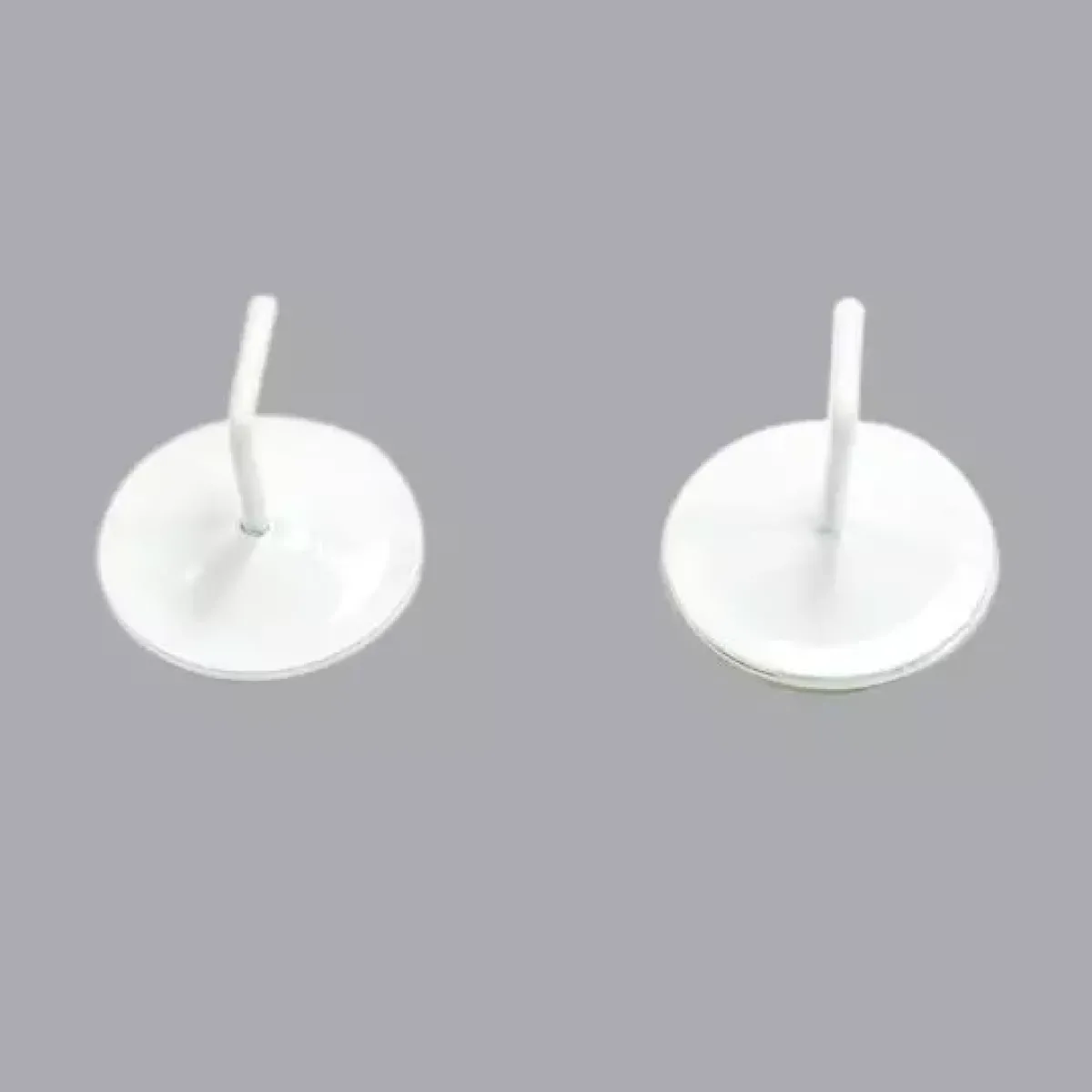 New Set di 2 supporti adesivi in metallo laccato Tende Trasparenti : Aste, Bastoni Supporti