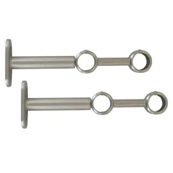Best Set di 2 supporti doppi regolabili (L150 - L195 / Ø20 mm) Tende : Bastoni, Aste E Supporti|Asta A Soffitto