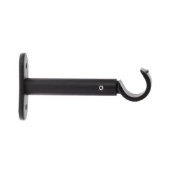 Hot Set di 2 supporti fissi (L90 / D20 mm) Jim gouttière opaco Tende : Bastoni, Aste E Supporti