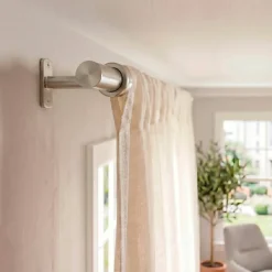 New Set di 2 supporti (L50 - Ø20 mm) opaco Tende : Bastoni, Aste E Supporti|Asta A Soffitto