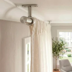 New Set di 2 supporti (L50 - Ø20 mm) opaco Tende : Bastoni, Aste E Supporti|Asta A Soffitto