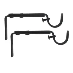 Online Set di 2 supporti regolabili (L110/L150 cm - Ø20 mm) opaco Tende : Bastoni, Aste E Supporti