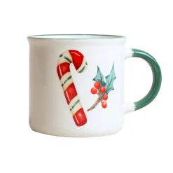 Set di 2 Tazze di Natale Dolce Natale Multicolore