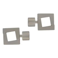Best Set di 2 terminali (Ø28 mm) Upper East Side opaco Tende : Bastoni, Aste E Supporti