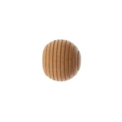 Best Set di 2 terminali per asta in legno (D28 mm) Nils Galaxie Verniciato Tende : Bastoni, Aste E Supporti