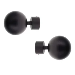 Best Set di 2 terminali per tenda (D28 mm) Gaia opaco Tende : Bastoni, Aste E Supporti