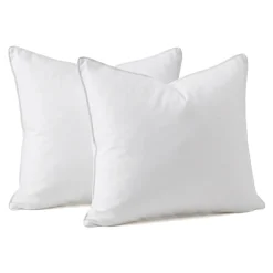 Hot Set Piumone caldo antiacari (260 x 240 cm) + 2 Cuscini (60 x 60 cm) Comète Piumini, Cuscini Letto, Cuscini A Rullo