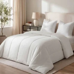 Online Set Piumone caldo antiacari (280 x 240 cm) + 2 Cuscini (60 x 60 cm) Comète Piumini, Cuscini Letto, Cuscini A Rullo