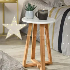 Clearance Sgabello (H43 cm) Bambù Contenitori Bagno|Pouf, Sgabelli, Bar
