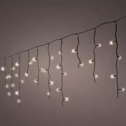 Stalattite luminosa lung.7,50 m Bianco caldo 175 LED CN