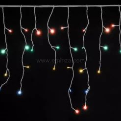Stalattite luminosa lung.7,50 m Multicolore 175 LED CT