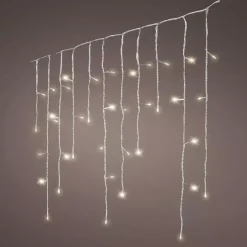 Stalattite luminosa lung.11,80 m Stars Bianco caldo 480 LED CT
