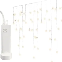 Stalattite luminosa 7 m 192 LED Durawise Bianco caldo