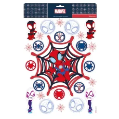 Stickers per finestre Disney Spiderman toile
