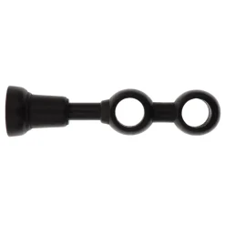 Supporto doppio fisso in legno per asta (L21,5 cm/ D28) Nils opaco Tende : Bastoni, Aste E Supporti|Asta A Soffitto