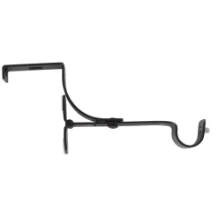 Outlet Supporto per bastone per cassettone dell'avvolgibile (L135 / D20 mm) satinato Tende : Bastoni, Aste E Supporti|Tende Trasparenti : Aste, Bastoni Supporti