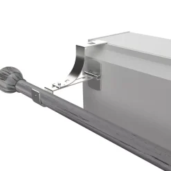 Discount Supporto per bastone per cassettone dell'avvolgibile (L135 / D28 mm) opaco Tende : Bastoni, Aste E Supporti|Tende Trasparenti : Aste, Bastoni Supporti