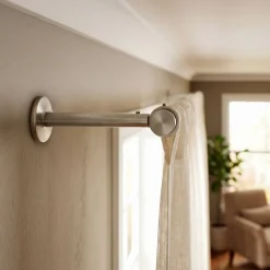 Best Supporto regolabile (L155/L195 cm - Ø28 mm) opaco Tende : Bastoni, Aste E Supporti|Asta A Soffitto