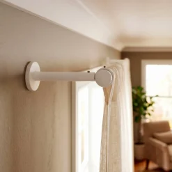 Clearance Supporto regolabile (L155 - L195 / D28) Lino opaco Tende : Bastoni, Aste E Supporti|Asta A Soffitto