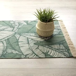 Outlet Tappeto cotone (170 cm) Jungle Tappeti Soggiorno/Camera