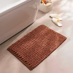 Tappeto da bagno in cotone (50 x 80 cm) Ariel Tappeto Bagno|Biancheria Bagno