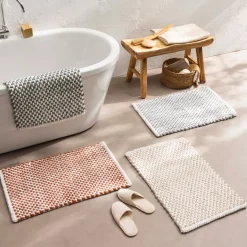 Outlet Tappeto da bagno in cotone (50 x 80 cm) Rafael Tappeto Bagno|Biancheria Bagno