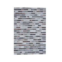 Tappeto rettangolare da soggiorno in lana jacquard (140 x 200 cm) Sanjay Tappeti Soggiorno/Camera