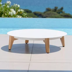 Best Tavolino basso rotonde (P86 cm) Monte Carlo Tavolini Da Giardino, Divani