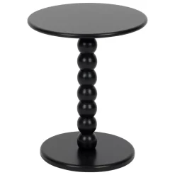 Tavolino da caffè legno (H46,5 cm) Chamlo Nero