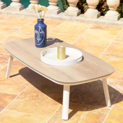 Clearance Tavolino alluminio Amalfi Tavolini Da Giardino, Divani