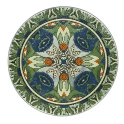 New Tavolo bistrot rotonda pieghevole mosaico (60 cm) Cancùn Salvia Salotto Da Balcone|Salotto Da Giardino