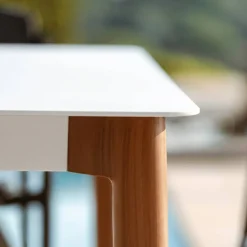 Online Tavolo da giardino alto in alluminio 8 posti (200 x H105 cm) Monte Carlo Salotto Da Giardino|Tavoli Da Giardino