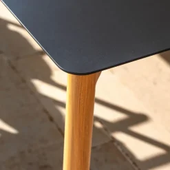 Online Tavolo da giardino alto in alluminio per 8 persone (200 x H105 cm) Monte Carlo Grigio Salotto Da Giardino|Tavoli Da Giardino