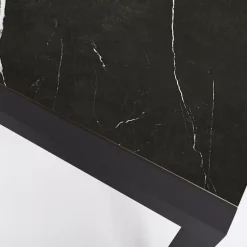 Sale Tavolo da giardino 8 posti alluminio e ceramica Modena Nero marmorizzato Salotto Da Giardino|Tavoli Da Giardino