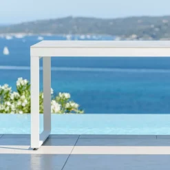 New Tavolo da giardino 8 posti allumino e ceramica Kore Bianco e Salotto Da Giardino|Tavoli Da Giardino