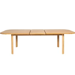 Tavolo rettangolare allungabile con prolunga in rovere (200 cm) Oakland Naturale