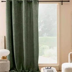 Clearance Tenda a occhielli (140 x 260 cm) Winona Verde cedro Tende