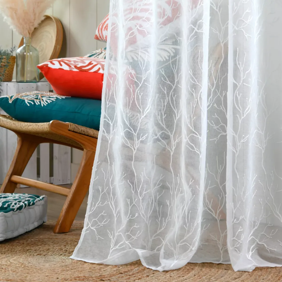 Sale Tenda a pannello (140 x 260 cm) Corallys Tende Trasparenti