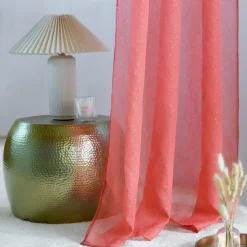 Outlet Tenda a pannello (135 x 260 cm) Stacy Rosso marsala Tende Trasparenti