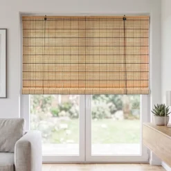 Hot Tenda a rullo con bastoncini di bambù (150 x 180 cm) Bali Tende A Rullo